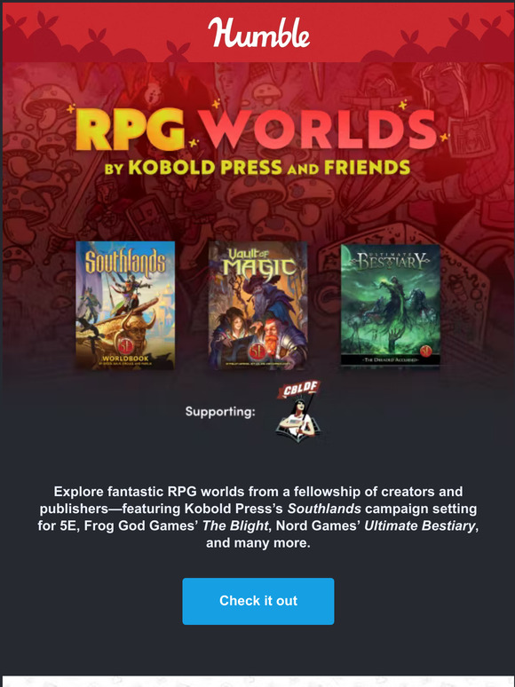 Humble Bundle Explore the RPG worlds of Kobold Press and more