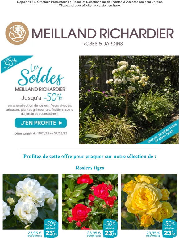 Code Promo Meilland Richardier