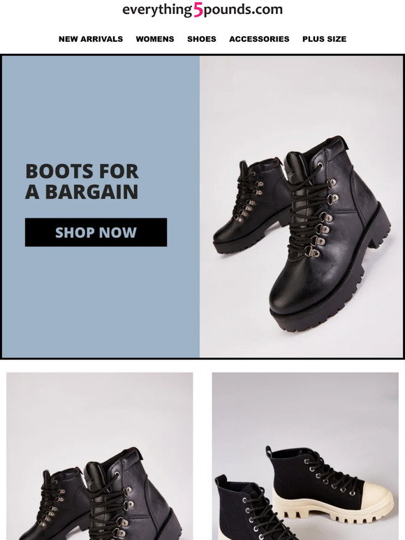 Everything5pounds: Boots for a bargain 💸 | Milled