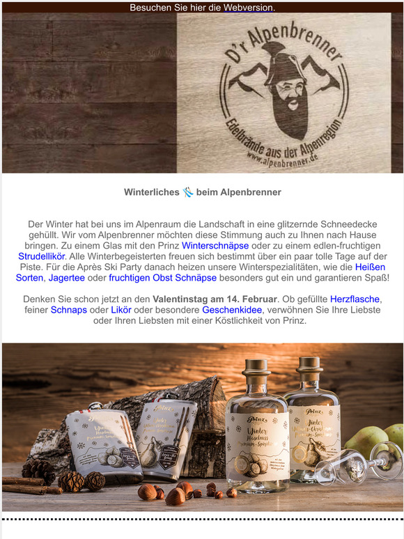 ⛷️ Winterspezialitäten von Prinz 🧉