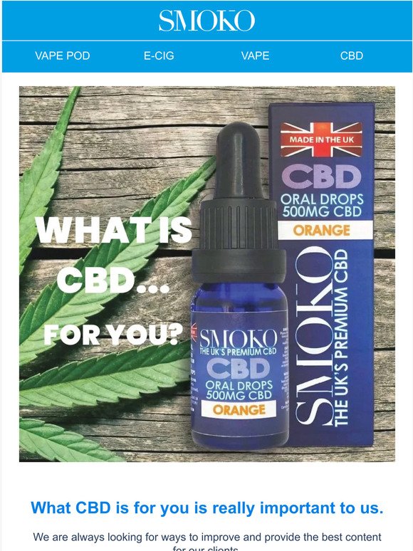 What is CBD...for you?
