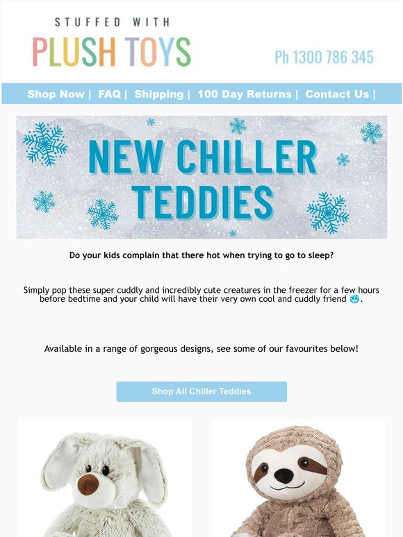 New Chiller Teddies