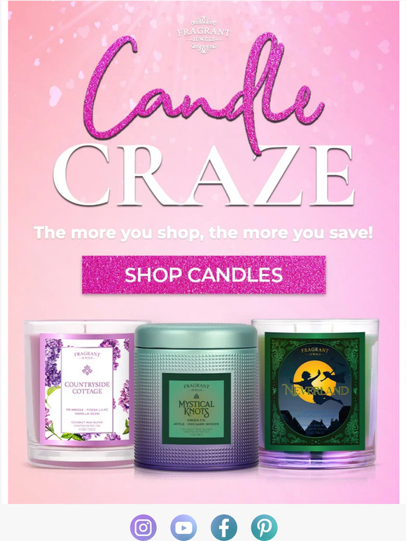 Fragrant Jewels Candles for only how much?! Milled
