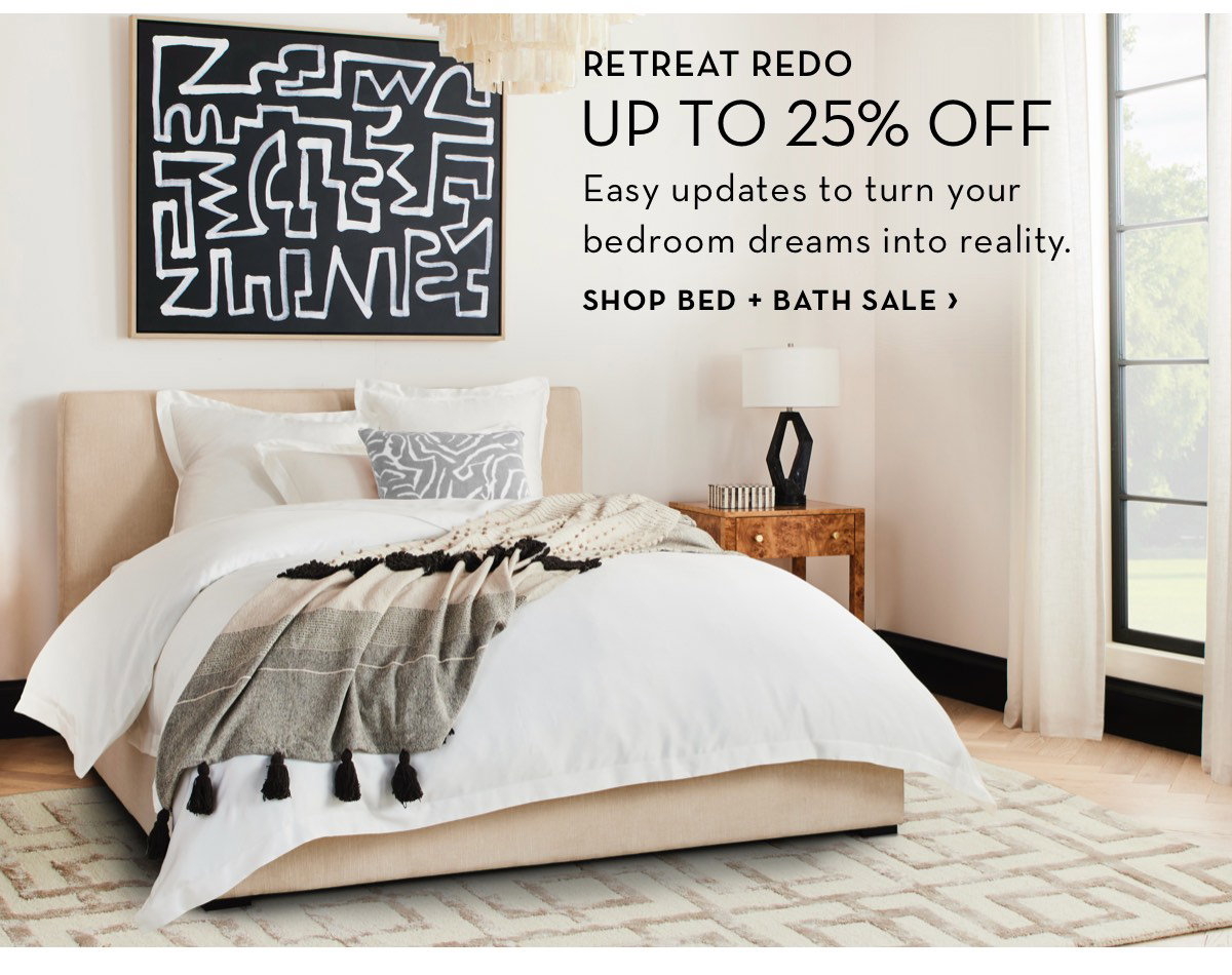 Bed And Bath Sale Up To 25 Percent Off