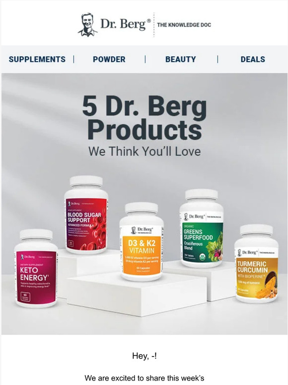 Dr Berg 5 Dr. Berg Supplements You’ll Love ️ Milled
