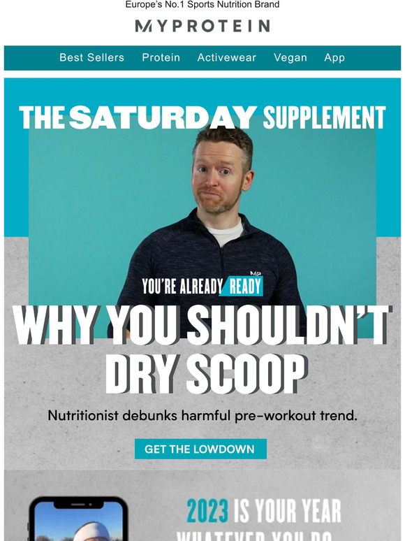 Myprotein Stop dryscooping — here's why Milled