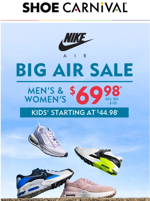 shoe carnival nikes