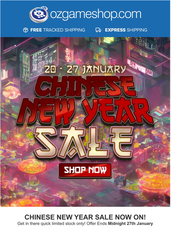 🎇Chinese New Year Sale is HERE!