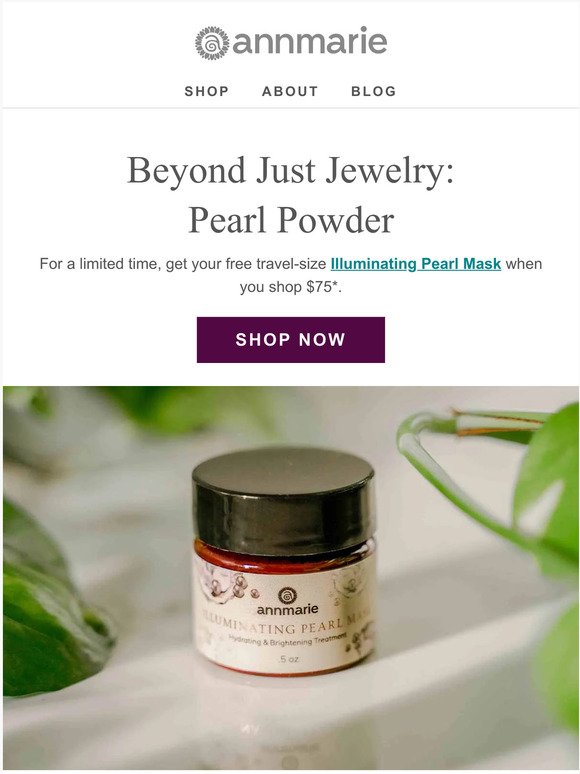 Pearl-fect for your skin!