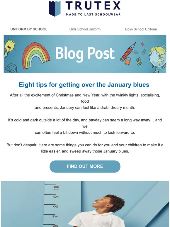 Eight tips for getting over the January blues