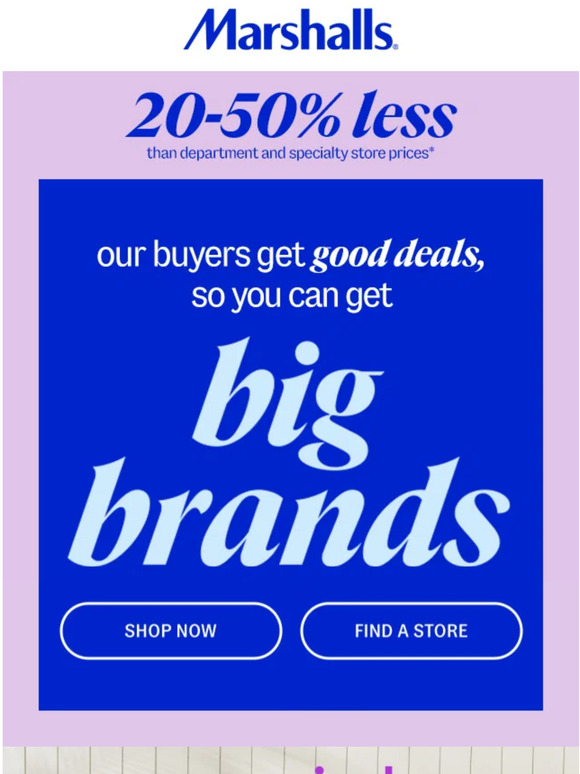 Marshalls The brand names you love... ️ Milled