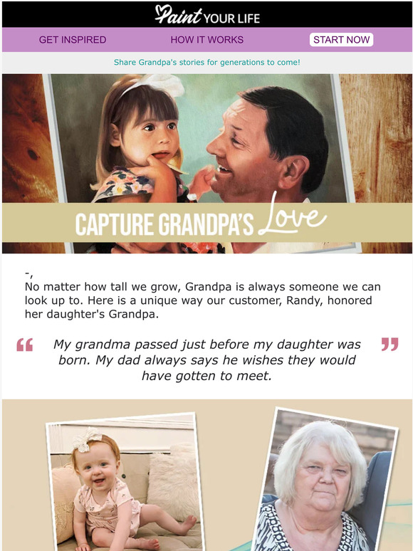 Celebrate Grandpa's Day the he[artful] way.