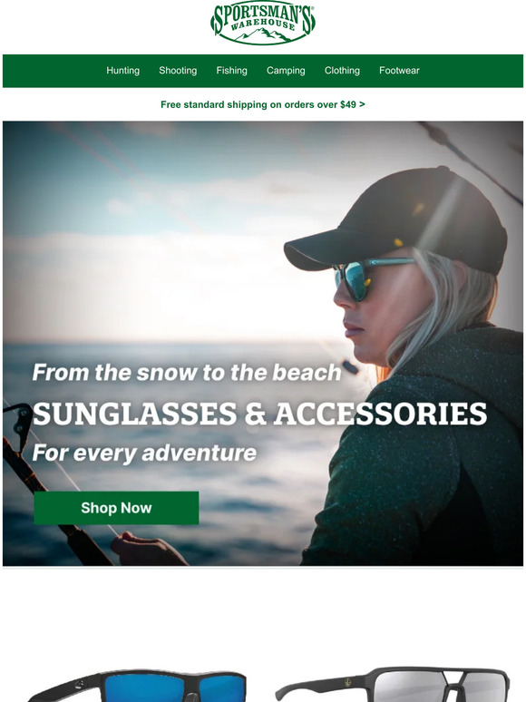 Sportsman's Warehouse Sunglasses For All Your Adventures Milled