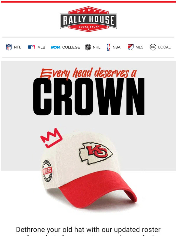 Rally House 🚨 JUST IN New Ball Caps Inside 💌 Hats You Don't Want To