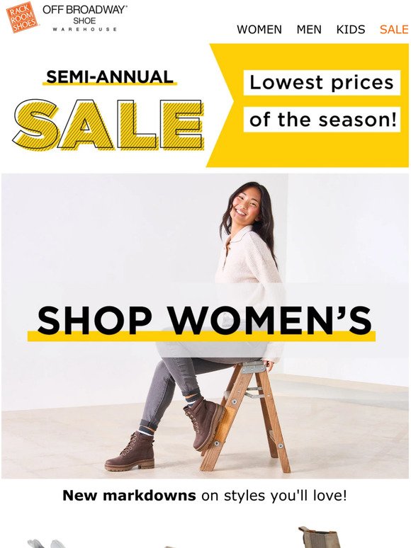 Don't miss the Semi-Annual Sale!​