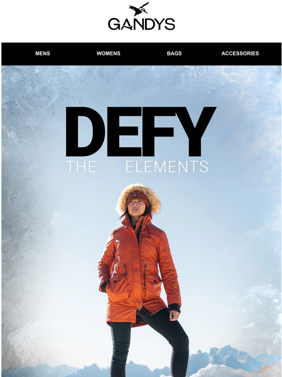 Defy the elements
