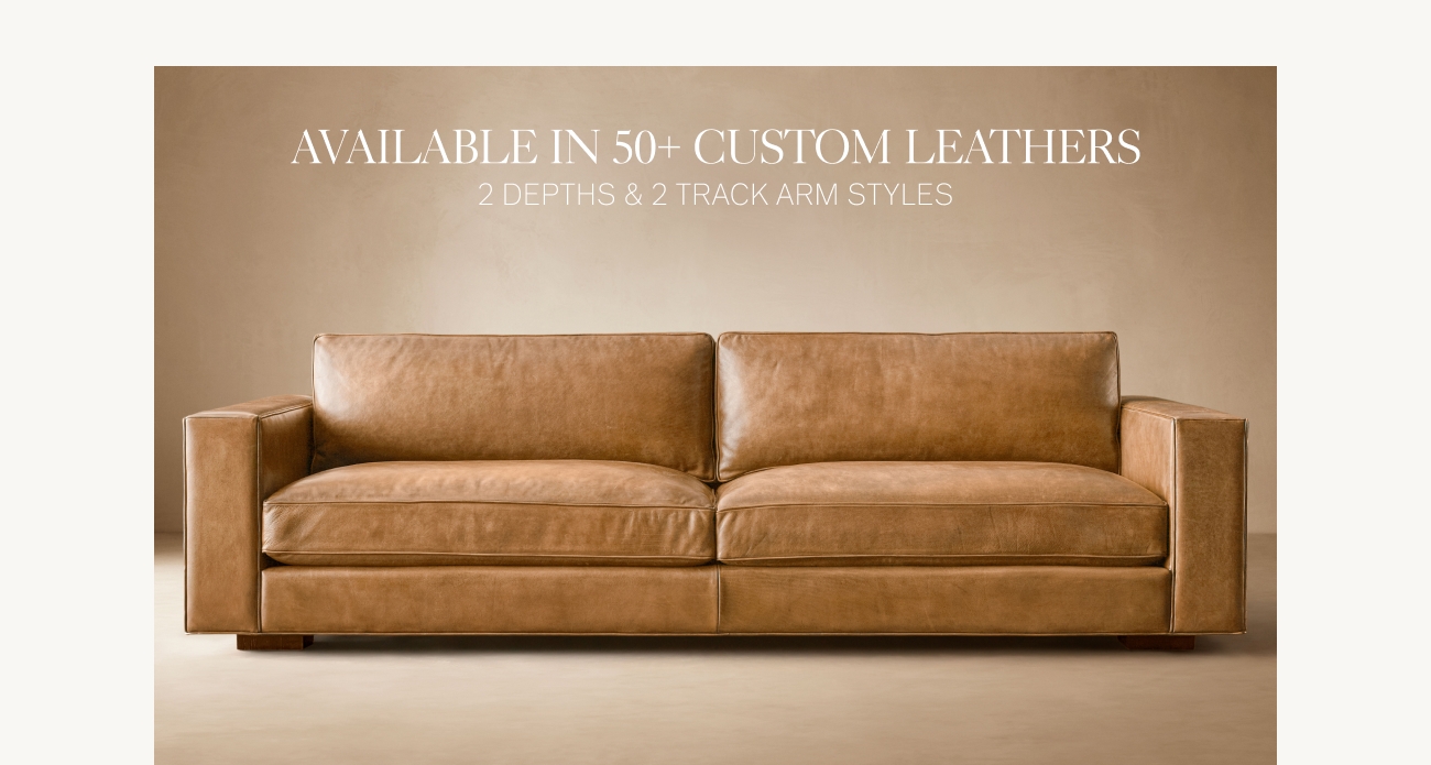 Restoration Hardware The Perfectly Proportioned Maddox Sofa. Designed