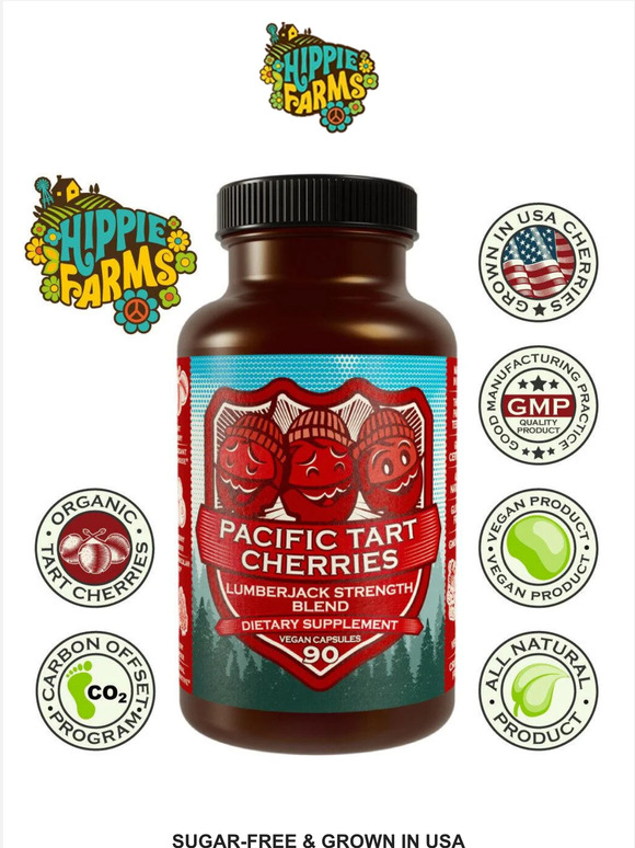 One groovy tart cherry supplement