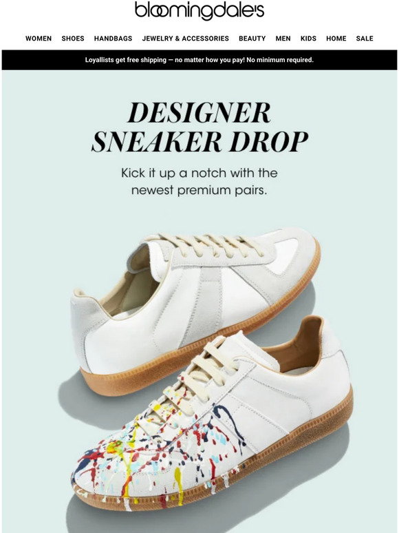 Bloomingdale's New premium sneakers from Gucci, Stella McCartney