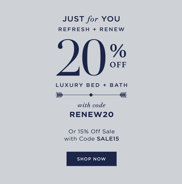 Peacock Alley Redeem Now 20 Off Your Choice Milled