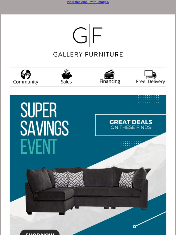 Gallery Furniture Enjoy Great Deals on These Finds! 😍 Milled