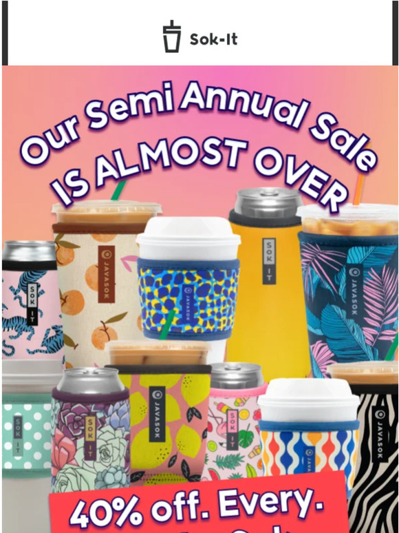 Java Sok SokIt ONE DAY LEFT Buy 3 get a FREE GIFT! Milled