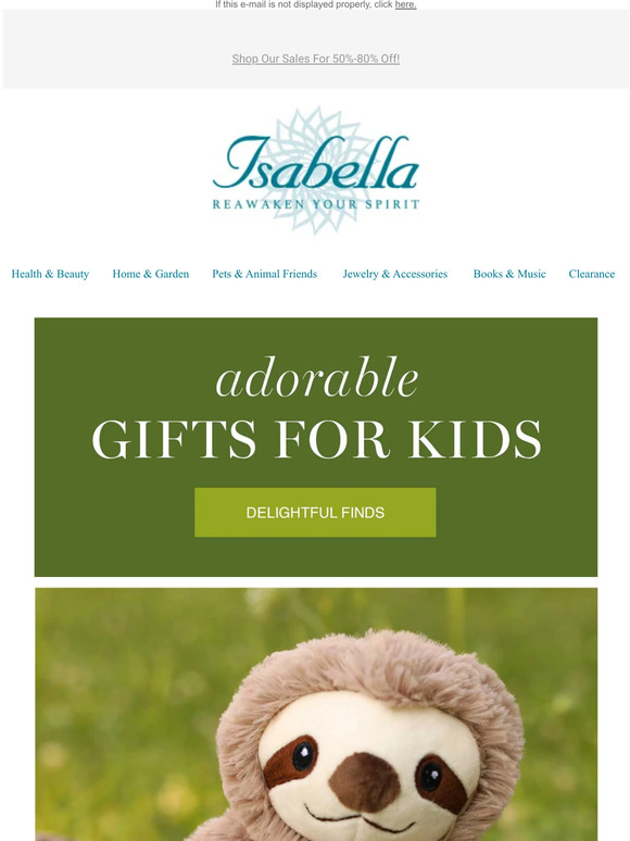 Isabella Catalog Our Favorite Gifts For Kids, On Sale Now! 🌈🎁💙 Milled