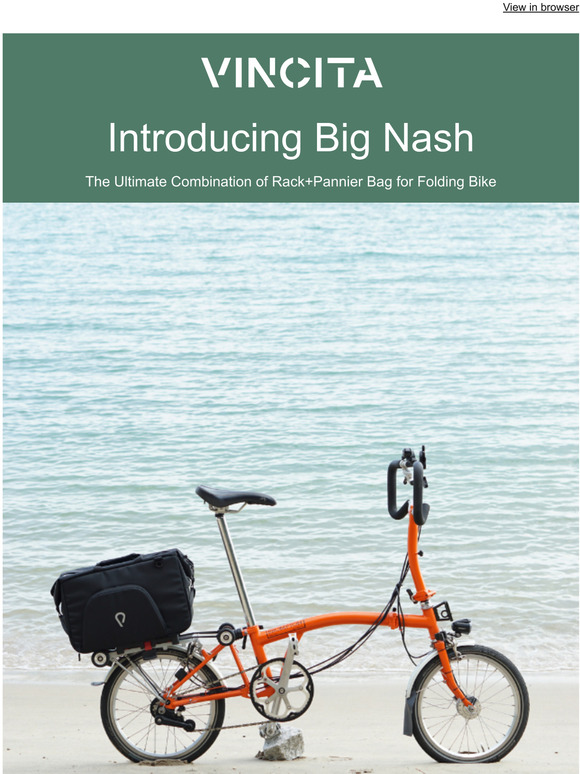 vincita nash rack bag