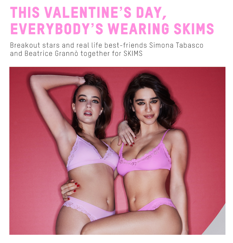 Skims' New Valentine's Day Shop Has Something for Everybody