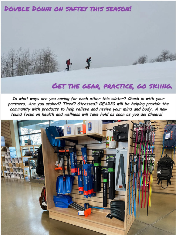 Backcountry Essentials In Stock, In Ogden!