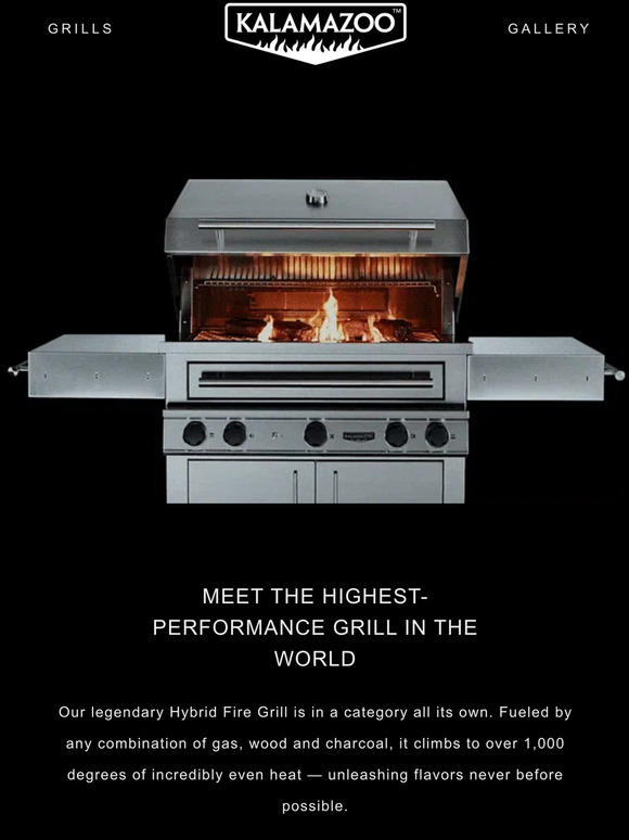 Kalamazoo Outdoor Gourmet Get to Know the World's Best Grill Milled