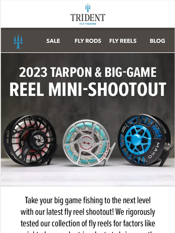 Trident Fly Fishing 2023 Tarpon Reel Shootout Milled