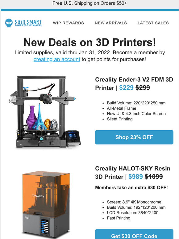 Creality LCD 3D Printer Rapid Resin UV Curing Resin -500ML,1000ML