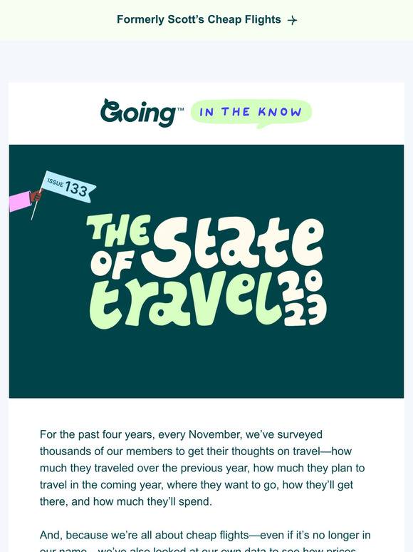 The State of Travel report ✨2️⃣ 0️⃣ 2️⃣ 3️⃣✨
