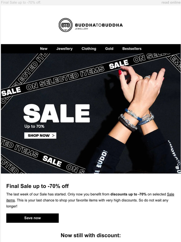 NOW Final Sale up to -70% 😱