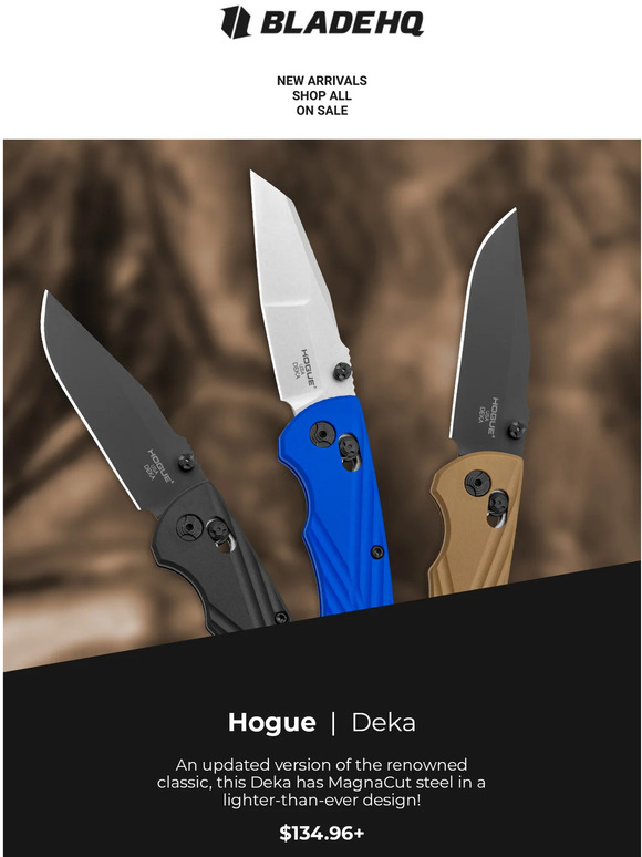 Blade HQ Source Hogue's Top EDC in MagnaCut Steel! Milled