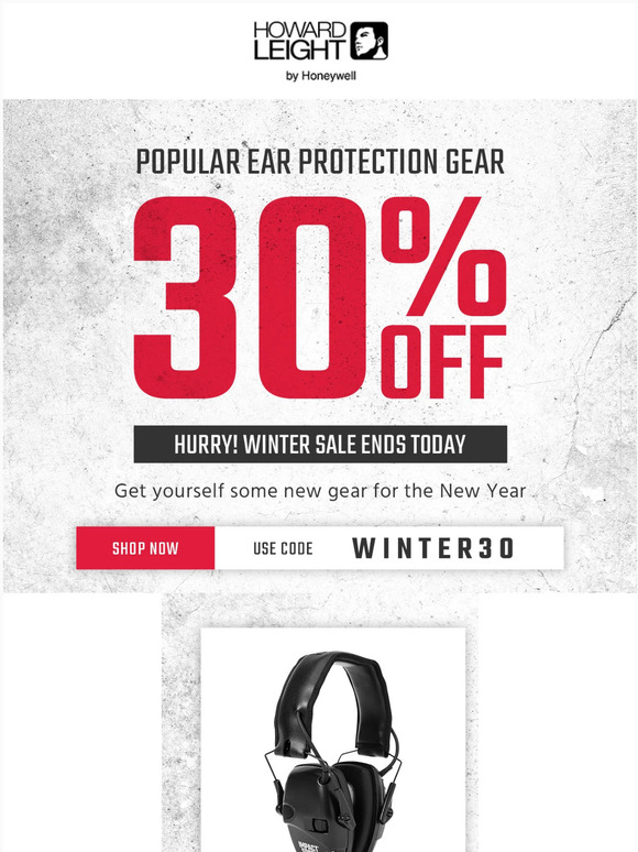 Get 30% Off Our Ear Protection