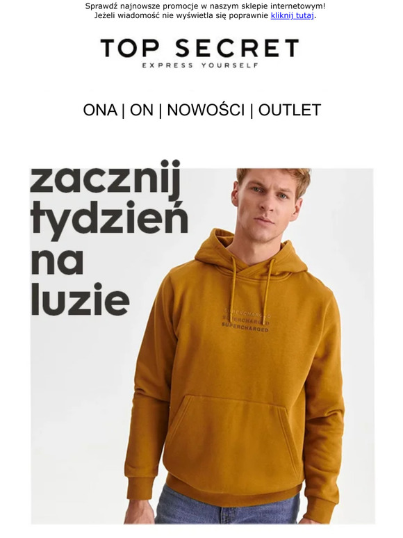 WYPRZEDAŻ - wygodne bluzy i swetry! Zacznij nowy tydzień na luzie!