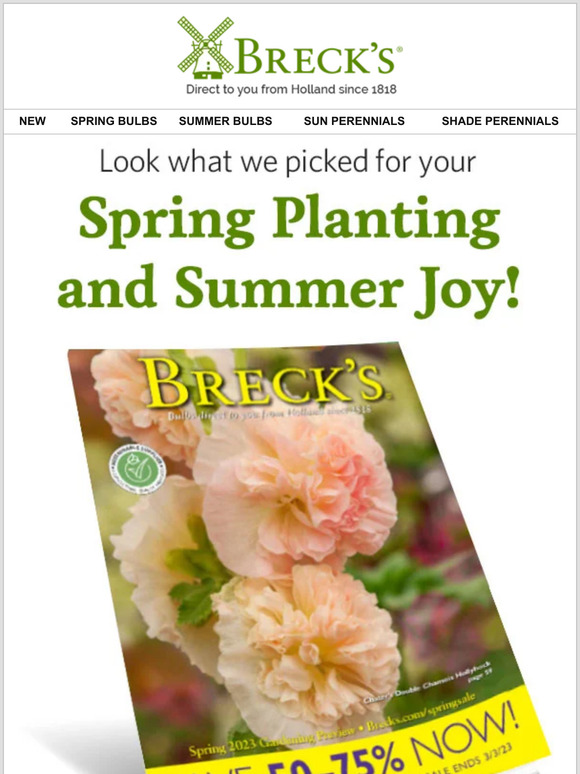 Breck's 📫 Your new Breck’s catalogue is in the mail! Milled