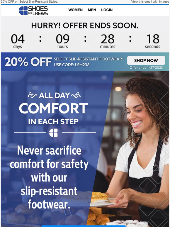 Step Into Work Comfortably