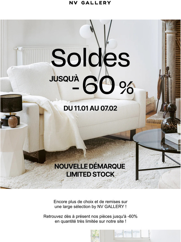 SOLDES 🟠 LIMITED STOCK - JUSQU’À -60%