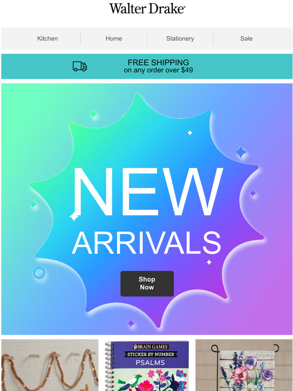 Walter Drake Get First Dibs On New Arrivals Milled