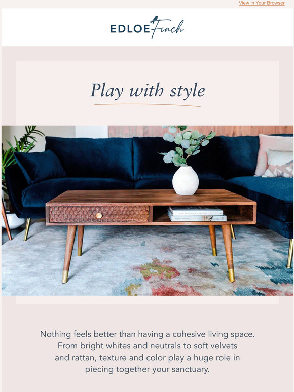 Dress up your space