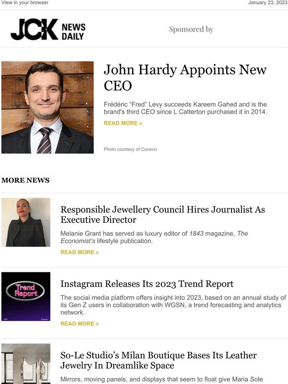 John Hardy Appoints New CEO