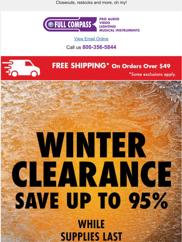 Winter Sales Bring Hot Deals.