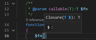 php callable specification