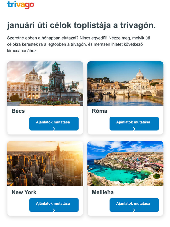 januári kiruccanás? Ide érdemes tervezni.