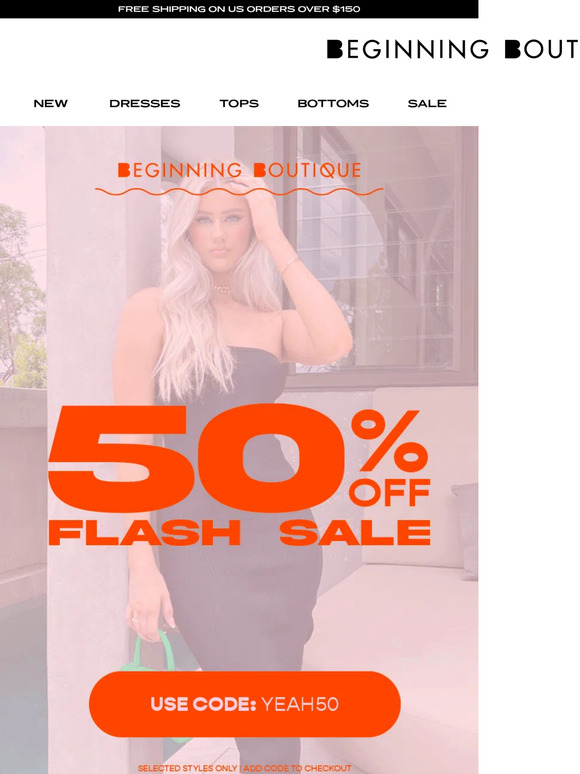 💥 FLASH SALE 💥 50% OFF 2 Days Only!