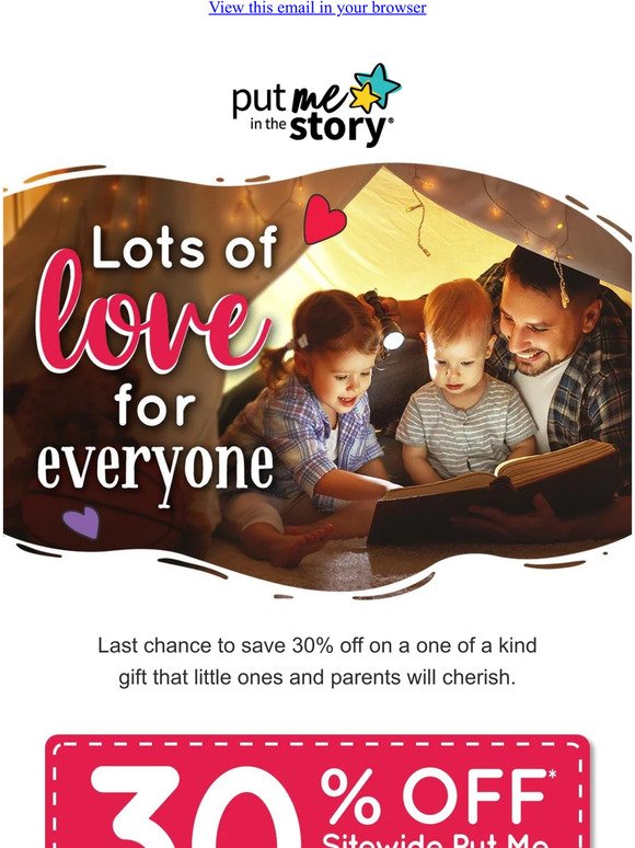 [📚30% off] LAST DAY for Valentine's Day savings!