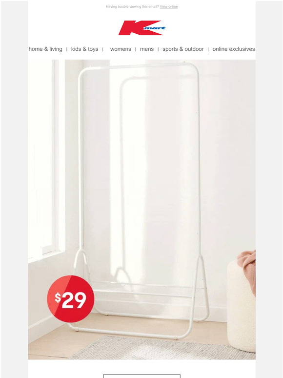 Kmart Australia Bedroom storage solutions you'll love 😍 Milled